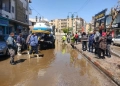 إزالة تجمعات مياه الأمطار بشوارع المنيا لتيسير الحركة المرورية 87 - جريدة المساء