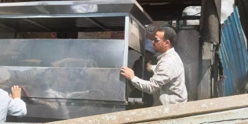 إستمرار حملات إزالة الإشغالات وتفريغ مدينة كوم أمبو من العشوائيات 9 - جريدة المساء