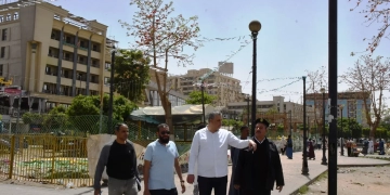 متابعة نظافة حدائق وكورنيش النيل بأسوان ..احتفاء بالعيد 1 - جريدة المساء