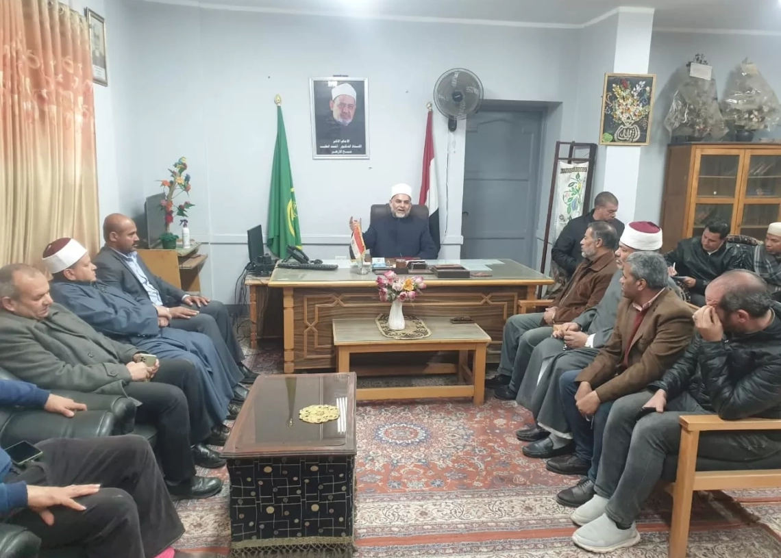 الوكيل الشرعي لمنطقة المنيا الأزهرية يعقد أول اجتماع بقيادات الديوان العام لتعزيز العمل بروح الفريق الواحد 28 - جريدة المساء الوكيل الشرعي لمنطقة المنيا الأزهرية يعقد أول اجتماع بقيادات الديوان العام لتعزيز العمل بروح الفريق الواحد 27 - جريدة المساء