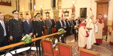 محافظ القاهرة يشهد احتفال بطريركية الأرمن الكاثوليك بعيد القيامة 1 - جريدة المساء