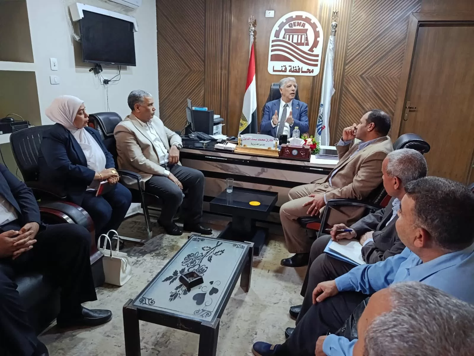 تشكيل لجنة لحصر العاملين بالأجر بمدارس قنا 27 - جريدة المساء