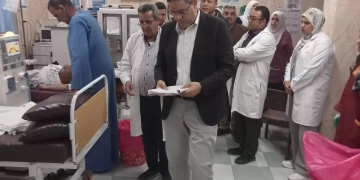 مدير صحة بالمنوفية يحيل الأطباء و العاملين المتغيبين بمستشفى الشهداء للتحقيق 1 - جريدة المساء