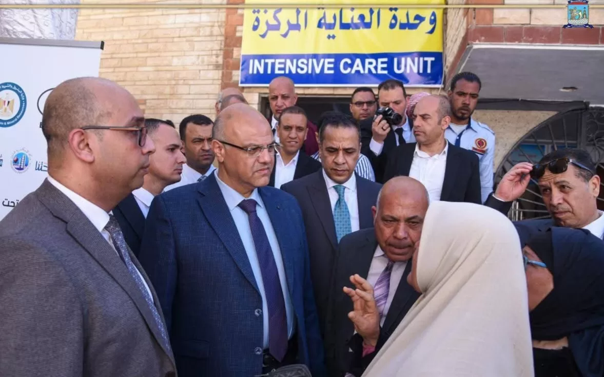 محافظ الإسكندرية يفتتح تطوير ورفع كفاءة مستشفى العامرية العام 27 - جريدة المساء