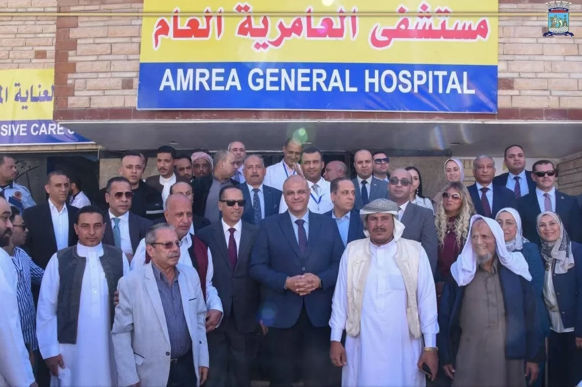 محافظ الإسكندرية يفتتح تطوير ورفع كفاءة مستشفى العامرية العام 19 - جريدة المساء