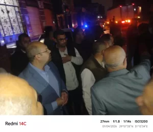نائب محافظ الجيزة يتابع ميدانيا تطبيق قرار غلق المحال والأنشطة التجارية بشوارع أبو النمرس 23 - جريدة المساء