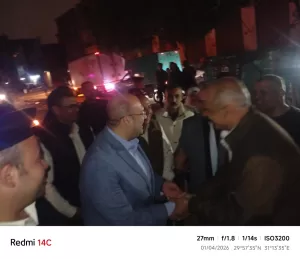 نائب محافظ الجيزة يتابع ميدانيا تطبيق قرار غلق المحال والأنشطة التجارية بشوارع أبو النمرس 19 - جريدة المساء