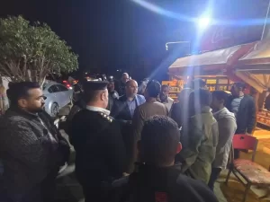 نائب محافظ الجيزة يتابع ميدانيا تطبيق قرار غلق المحال والأنشطة التجارية بشوارع أبو النمرس 27 - جريدة المساء