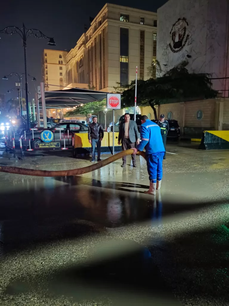 أمطار غزيرة و عواصف شديدة..بالمنوفية 17 - جريدة المساء