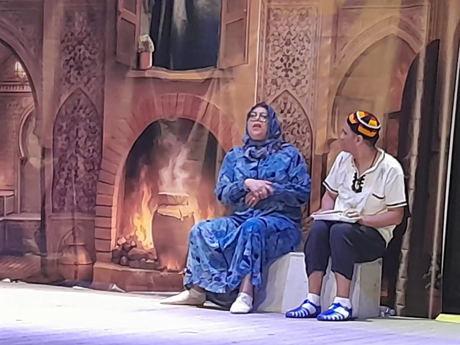 فعاليات مهرجان مسرح الجنوب تجذب جمهور قنا 41 - جريدة المساء