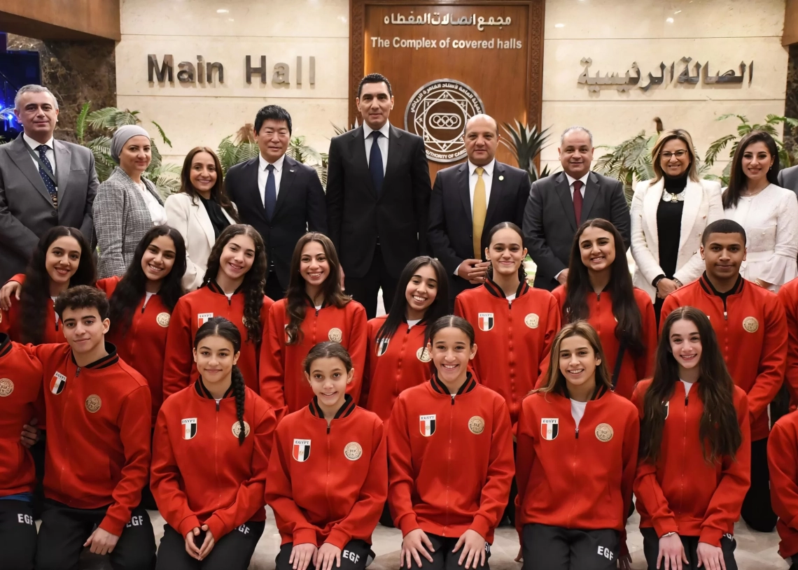 وزير الرياضة يفتتح بطولة العالم للجمباز الفني باستاد القاهرة 19 - جريدة المساء