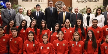 وزير الرياضة يفتتح بطولة العالم للجمباز الفني باستاد القاهرة 1 - جريدة المساء