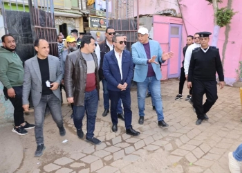 باستثمارات 20 مليون جنيه..المحافظ يتفقد إنشاءات مدرسة السادات التجارية بأشمون 23 - جريدة المساء