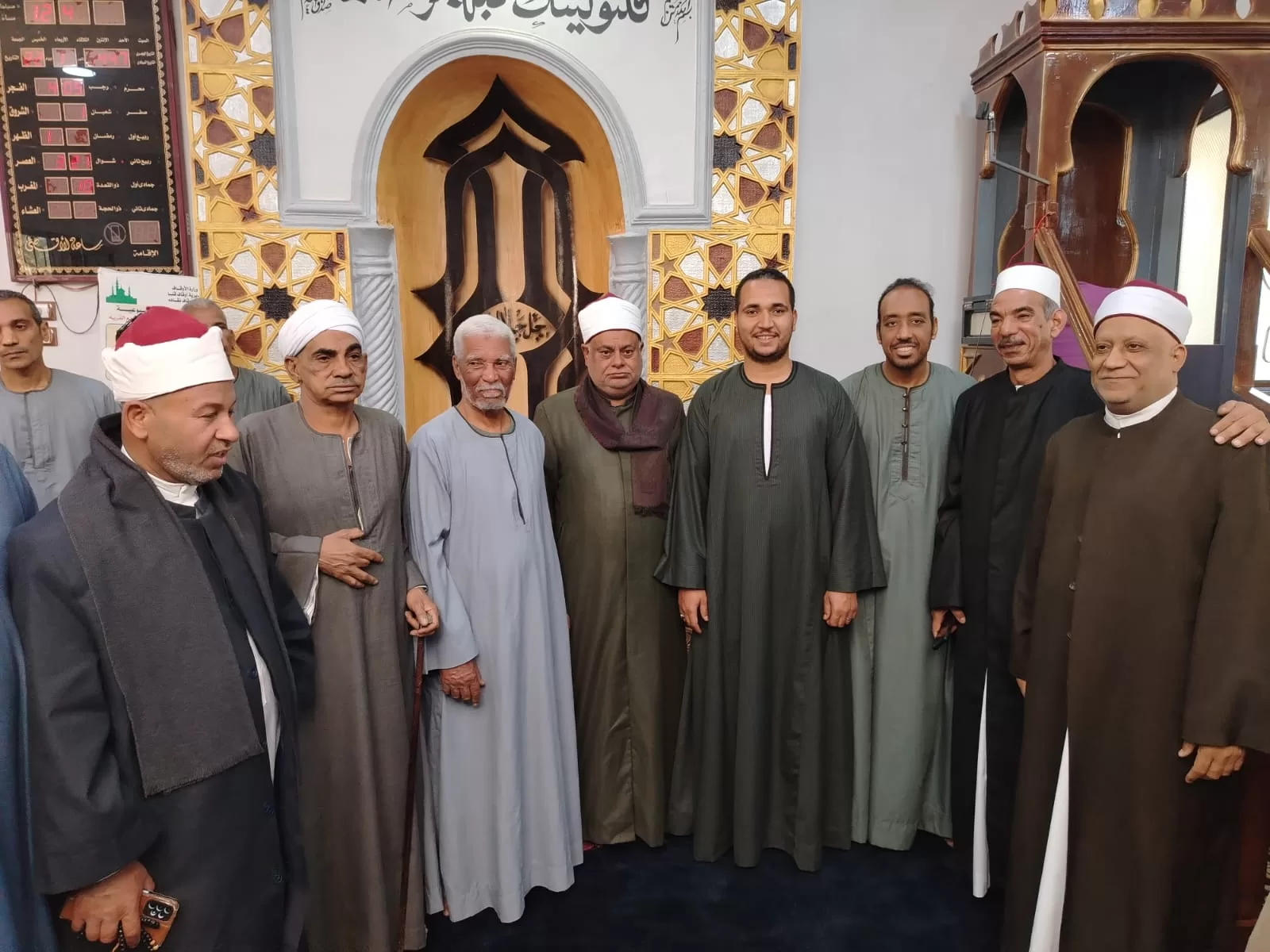 افتتاح مسجد عزبة عبد الكريم بنقادة بعد تطويره وتوسعته 19 - جريدة المساء