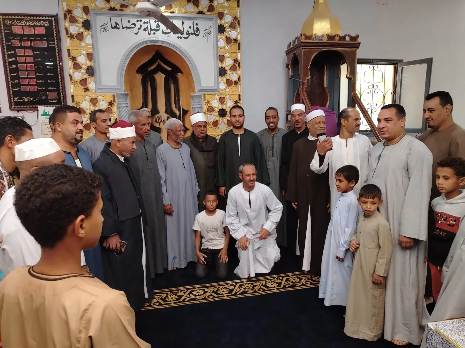 افتتاح مسجد عزبة عبد الكريم بنقادة بعد تطويره وتوسعته 35 - جريدة المساء
