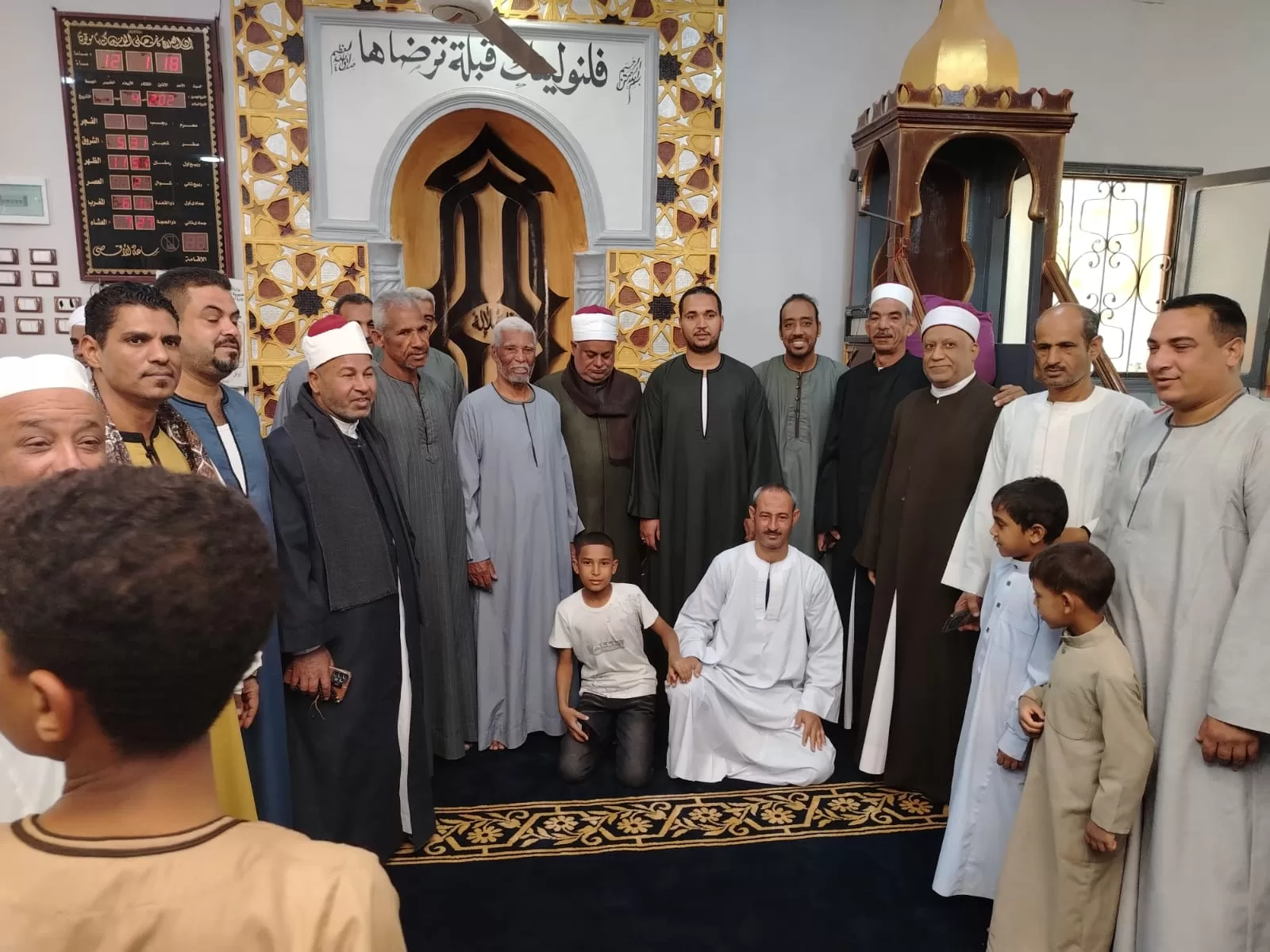 افتتاح مسجد عزبة عبد الكريم بنقادة بعد تطويره وتوسعته 29 - جريدة المساء