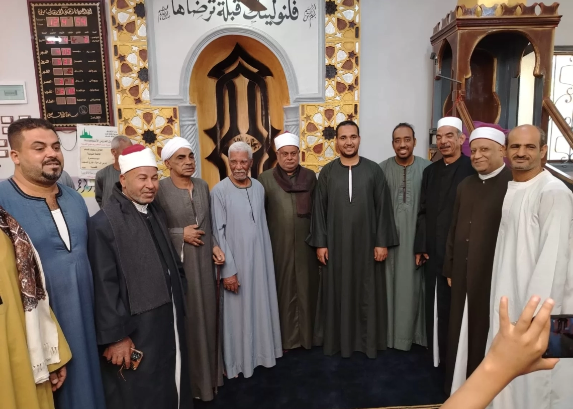 افتتاح مسجد عزبة عبد الكريم بنقادة بعد تطويره وتوسعته 17 - جريدة المساء