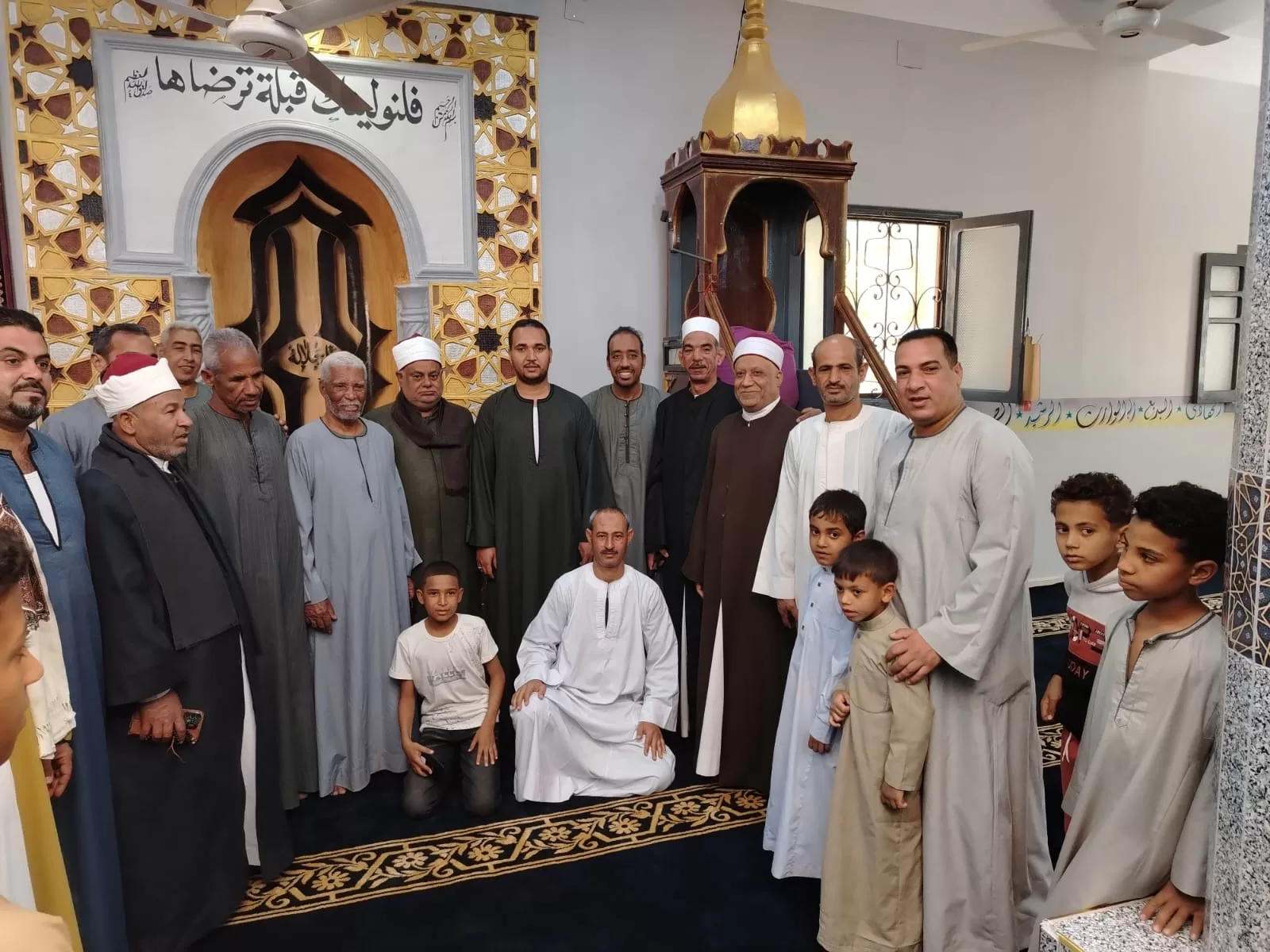 افتتاح مسجد عزبة عبد الكريم بنقادة بعد تطويره وتوسعته 31 - جريدة المساء