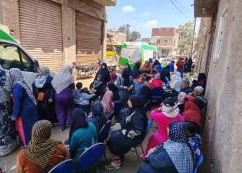 كفر الشيخ: توقيع الكشف الطبي على 1504 مواطنين بقرية العوضي-سيدي سالم 35 - جريدة المساء