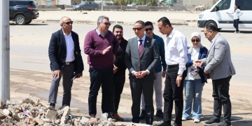 محافظ الجيزة يتفقد أعمال التطوير بعدد من المحاور الحيوية بأوسيم وكرداسة والهرم والمنيرة 1 - جريدة المساء