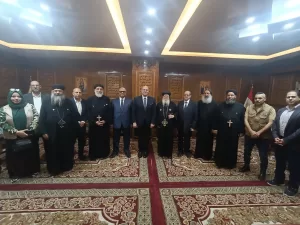 نائب محافظ الجيزة والسكرتير العام يزوران مطرانية الأقباط الأرثوذكس بطموة للتهنئة بعيد القيامة 30 - جريدة المساء نائب محافظ الجيزة والسكرتير العام يزوران مطرانية الأقباط الأرثوذكس بطموة للتهنئة بعيد القيامة 29 - جريدة المساء