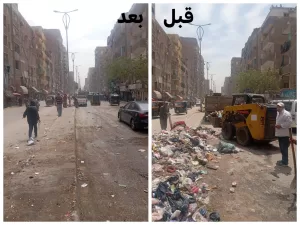محافظ الجيزة يستدعي مشرفي النظافة بعد رصد بؤر مخلفات بشوارع العمرانية والطالبية والهرم 21 - جريدة المساء