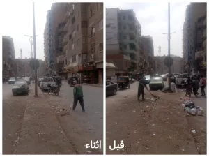 محافظ الجيزة يستدعي مشرفي النظافة بعد رصد بؤر مخلفات بشوارع العمرانية والطالبية والهرم 23 - جريدة المساء