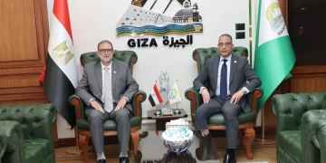 تنسيق مشترك بين "القومية لسلامة الغذاء" ومحافظة الجيزة لتعزيز الرقابة على الأسواق 1 - جريدة المساء محافظ الجيزة يلتقي رئيس الهيئة القومية لسلامة الغذاء