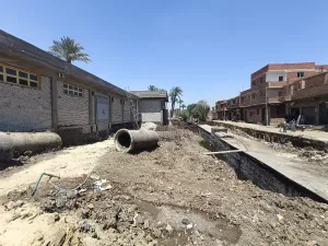 نائب محافظ الجيزة يتفقد مشروع الصرف بقرى مركز العياط 31 - جريدة المساء
