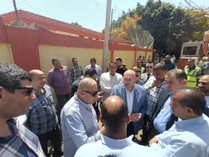 نائب محافظ الجيزة يتفقد مشروع الصرف بقرى مركز العياط 25 - جريدة المساء