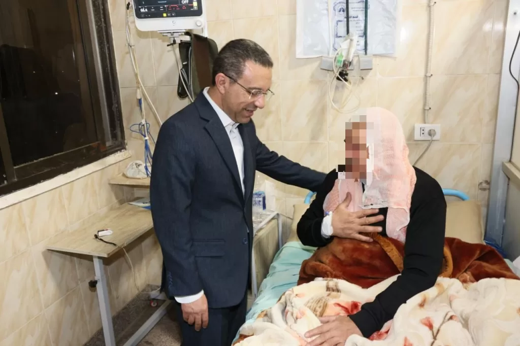 محافظ المنوفية "استاء" من مستوى الخدمات بمستشفي "صدر ميت خلف" و أحال اثنين من المتغيبين للتحقيق 25 - جريدة المساء