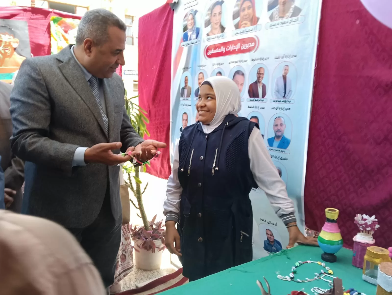 افتتاح المعرض الختامي للأنشطة التربوية للنوادي الاستكشافية بقنا 93 - جريدة المساء