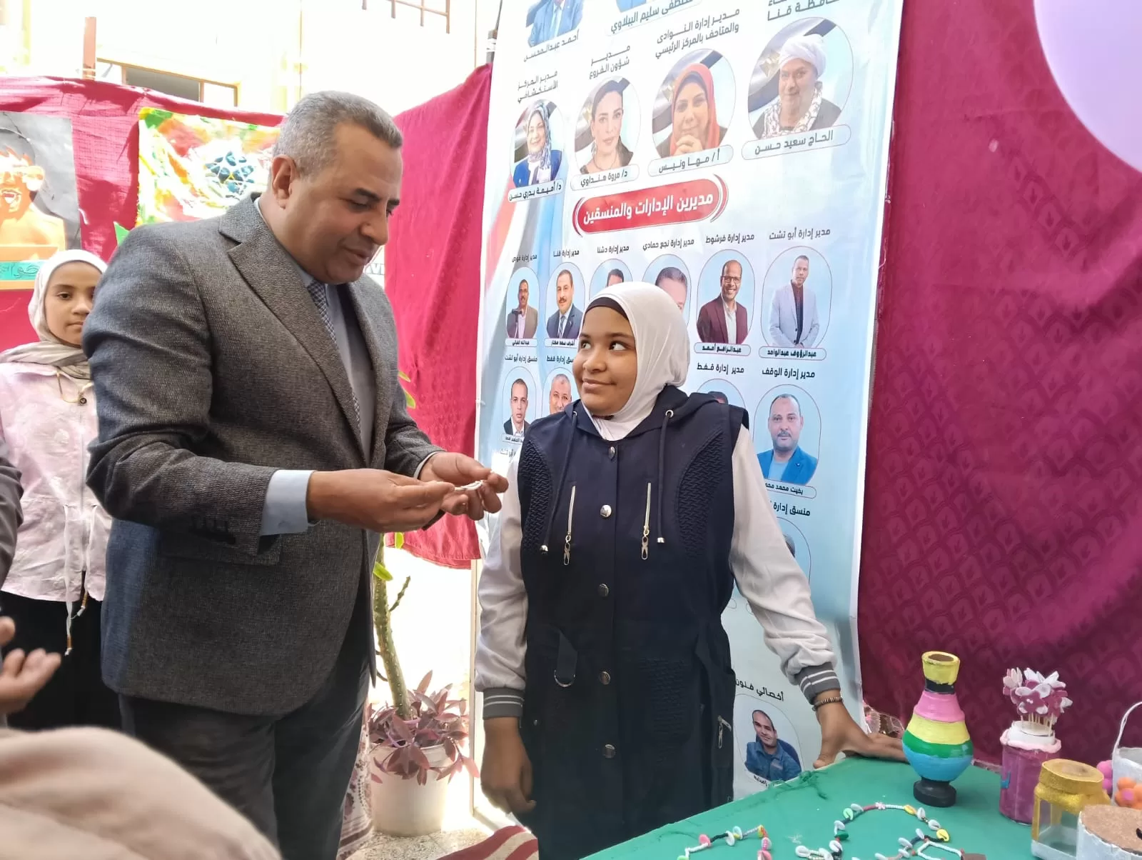 افتتاح المعرض الختامي للأنشطة التربوية للنوادي الاستكشافية بقنا 29 - جريدة المساء