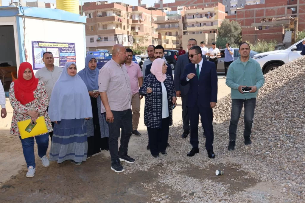محافظ المنوفية يتفقد إنشاءات دار المناسبات بحي شرق و شركة المنوفية لصيانة الآليات و موقف قويسنا النموذجي 16 - جريدة المساء