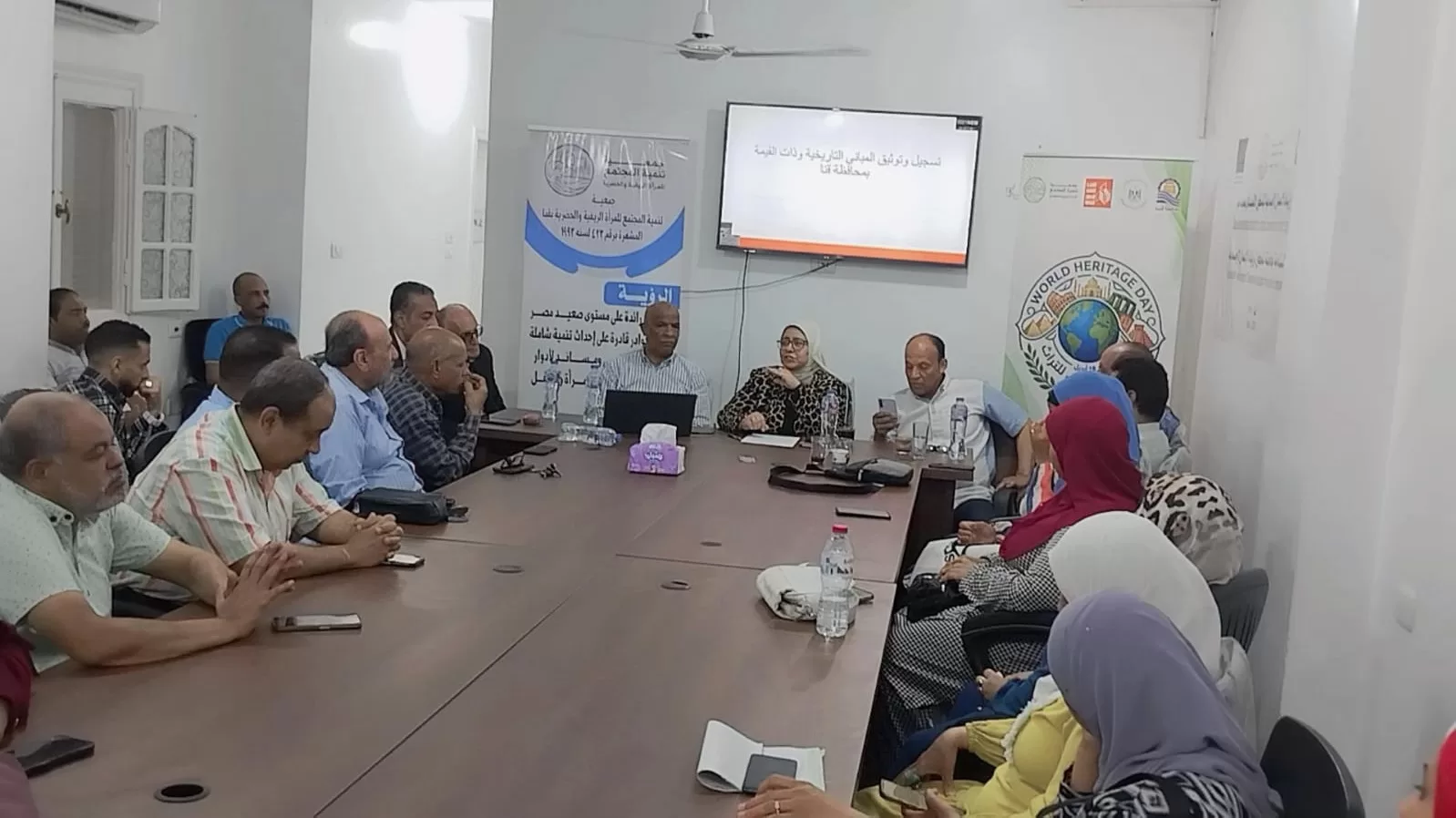 "المرأة الريفية" بقنا تحتضن ندوة حول التراث وتوصي بحماية المباني التاريخية 49 - جريدة المساء
