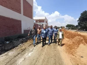 نائب محافظ الجيزة يتفقد أعمال التطوير بطريق البراجيل كومبرة بمركز كرداسة 27 - جريدة المساء