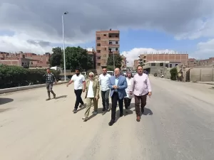 نائب محافظ الجيزة يتفقد أعمال التطوير بطريق البراجيل كومبرة بمركز كرداسة 29 - جريدة المساء