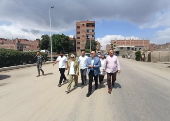 نائب محافظ الجيزة يتفقد أعمال التطوير بطريق البراجيل كومبرة بمركز كرداسة 25 - جريدة المساء