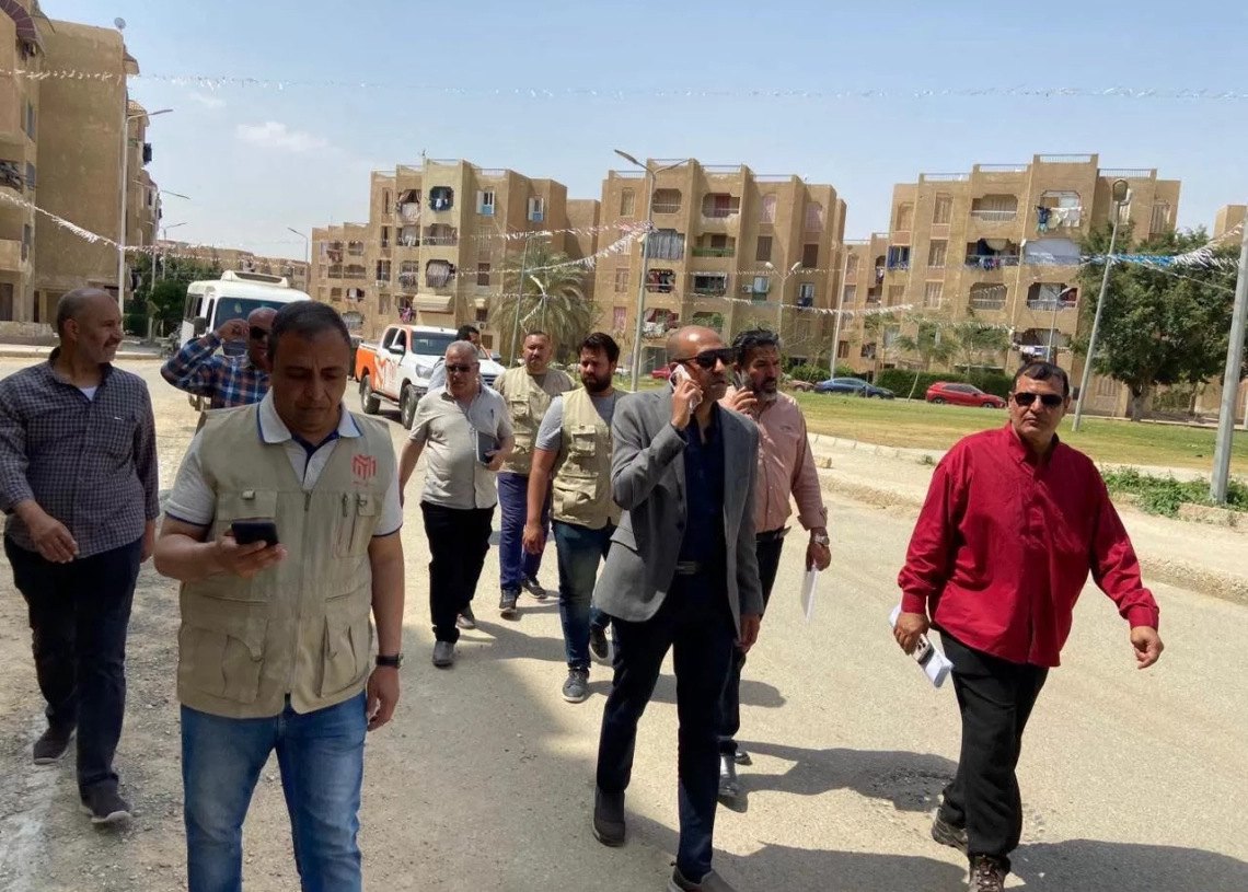 رئيس جهاز الشروق يتفقد إسكان 70 متر لرصد النواقص ورفع كفاءته 19 - جريدة المساء