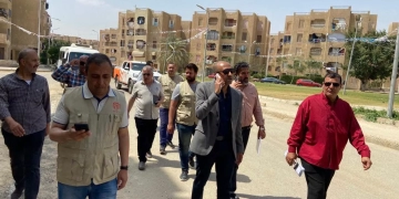 رئيس جهاز الشروق يتفقد إسكان 70 متر لرصد النواقص ورفع كفاءته 1 - جريدة المساء
