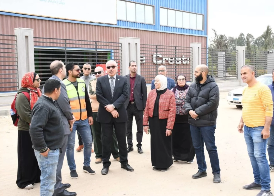 "مندور" يتفقد مبنى معهد (ITI) الجديد بجامعة القناة 19 - جريدة المساء