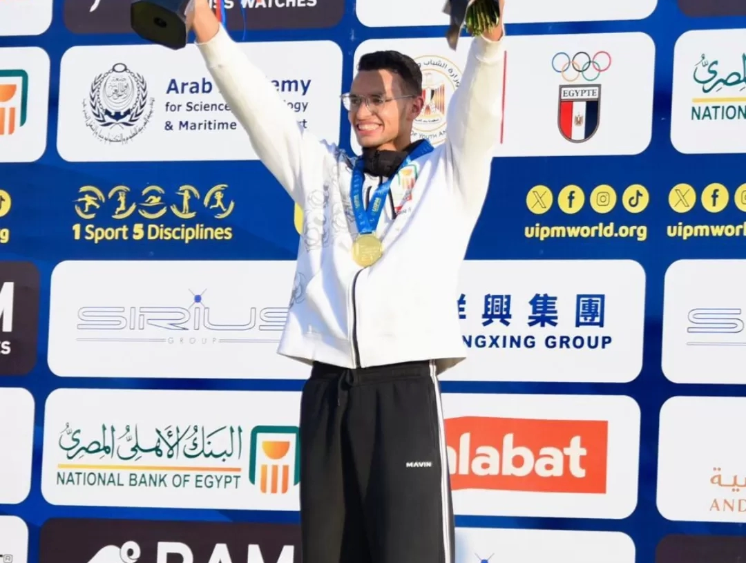 معتز وائل: ذهبية كأس العالم الخماسي الحديث بداية قوية.. وهدفي الأكبر ميدالية أولمبية 19 - جريدة المساء