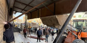 إزالة 23 حالة تعد إشغال طريق بالقنطرة غرب 1 - جريدة المساء