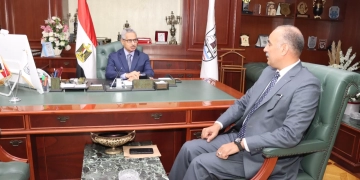 محافظ بني سويف يستقبل وكيل وزارة التربية والتعليم الجديد ويؤكد على استكمال جهود التطوير وتكامل الخبرات بين القيادات 2 - جريدة المساء محافظ بني سويف يستقبل وكيل وزارة التربية والتعليم الجديد ويؤكد على استكمال جهود التطوير وتكامل الخبرات بين القيادات 1 - جريدة المساء