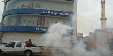 حملات مكافحة الحشرات بالشروق.. رش ضبابي يغطي الأحياء والطرق 1 - جريدة المساء