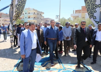 محافظ البحر الاحمر يضع حجر أساس مركز بدر الإسلامي بالقصير على مساحة ٦٦٠٠ متر مربع 28 - جريدة المساء