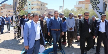 محافظ البحر الاحمر يضع حجر أساس مركز بدر الإسلامي بالقصير على مساحة ٦٦٠٠ متر مربع 1 - جريدة المساء