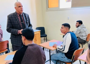 رئيس جامعة الدلتا التكنولوجية يتابع اختبارات منتصف الفصل الدراسى الثانى 41 - جريدة المساء