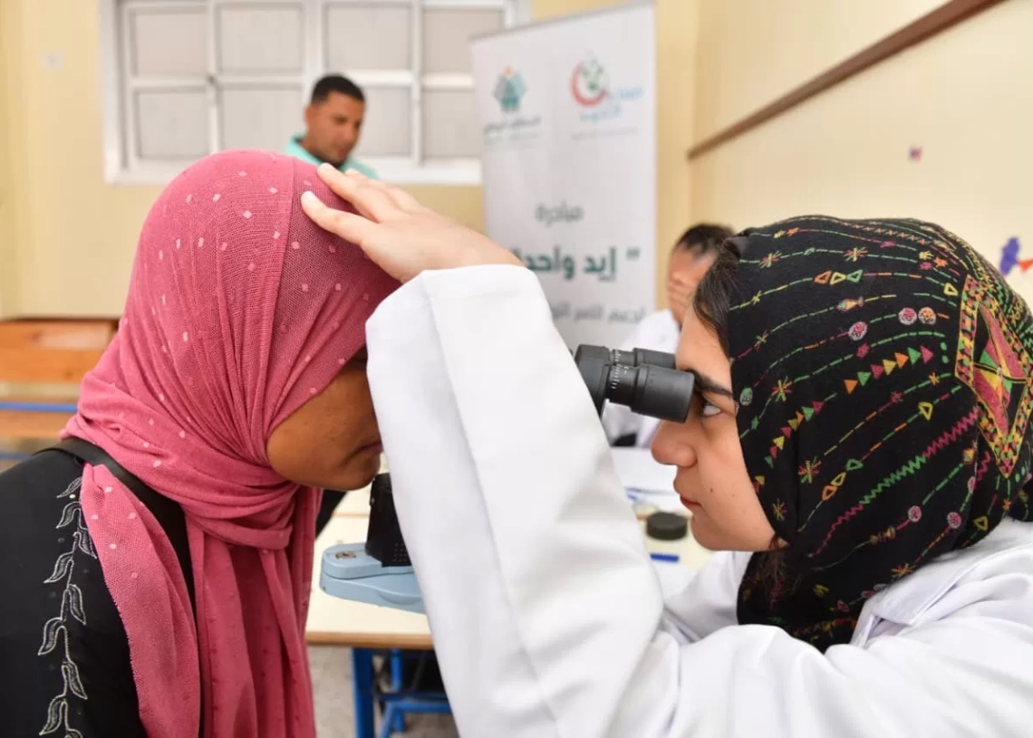 قافلة طبية ضمن مبادرة «أيد واحدة»