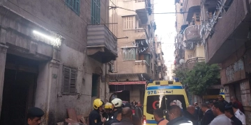 مصرع ثلاثه مواطنين بأنهيار عقار بالاسكندريه 1 - جريدة المساء